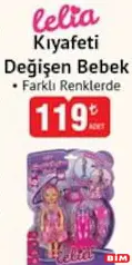 LELİA KIYAFETİ DEĞİŞEN BEBEK OYUNCAK